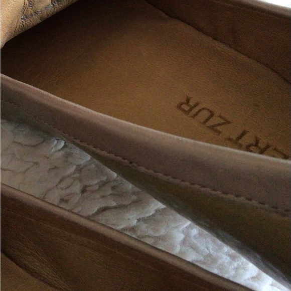 Robert Zur Women’s Perlata Olive Patent and True Glove Leather Loafers - Picture 10 of 14